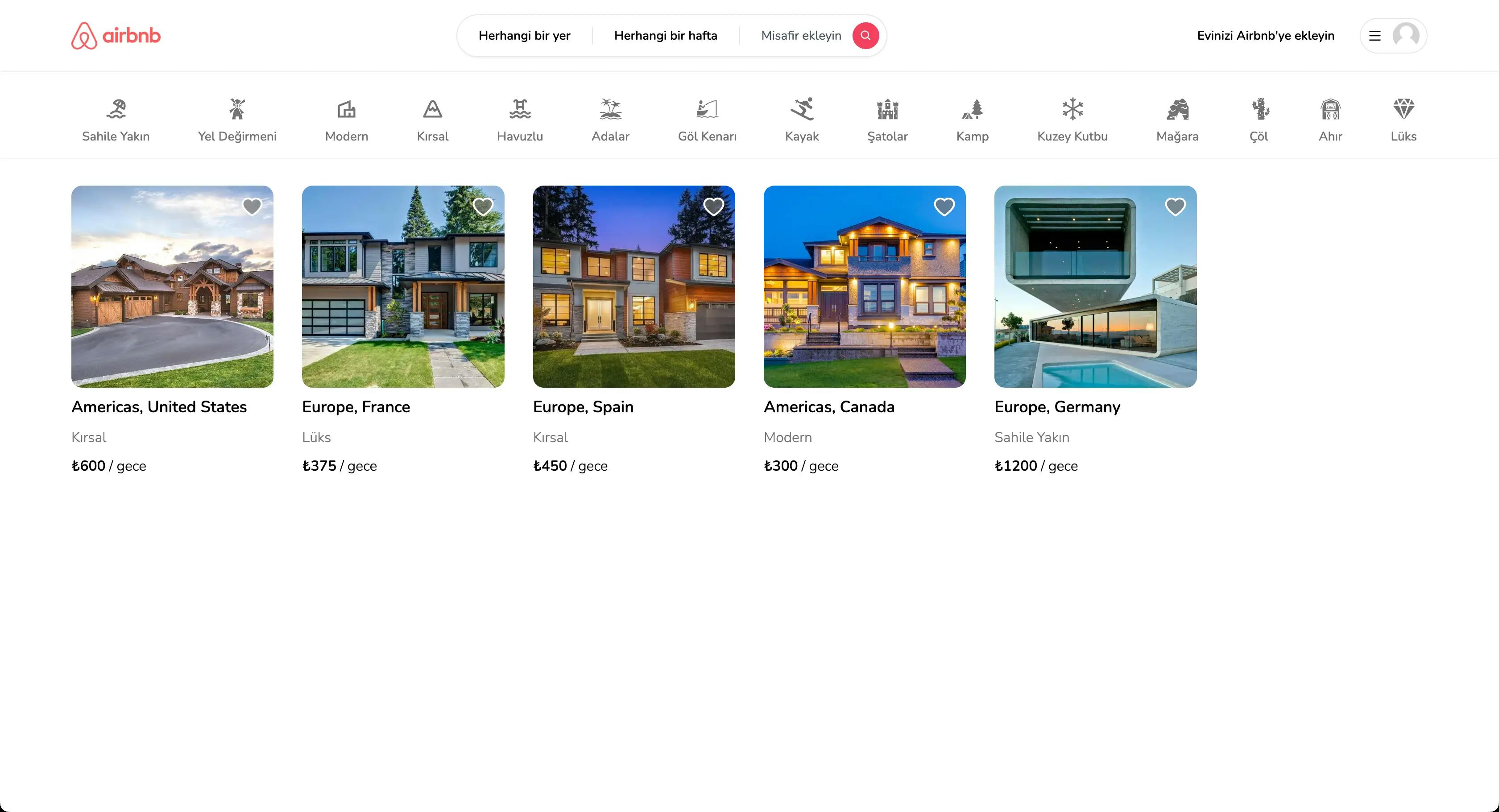 AirbnbNext | Airbnb Clone